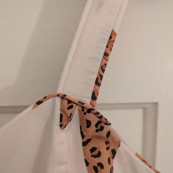 Farm Rio White Seashell Midi Drsss, XS - Picture 6 of 8